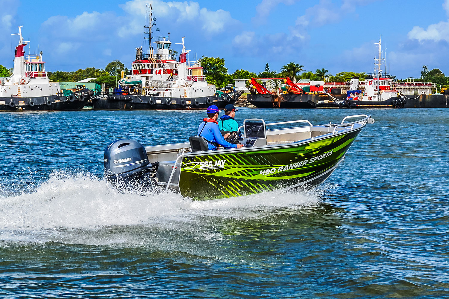 Sea Jay 490 Ranger Sports (side console)