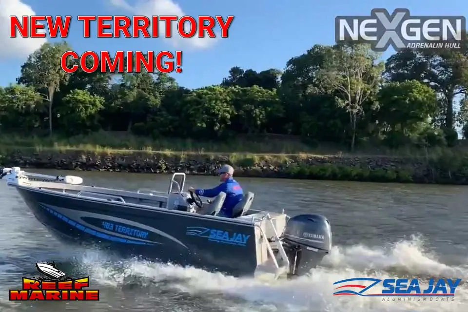 The All New Sea Jay 483 Territory has Larger Casting Deck
