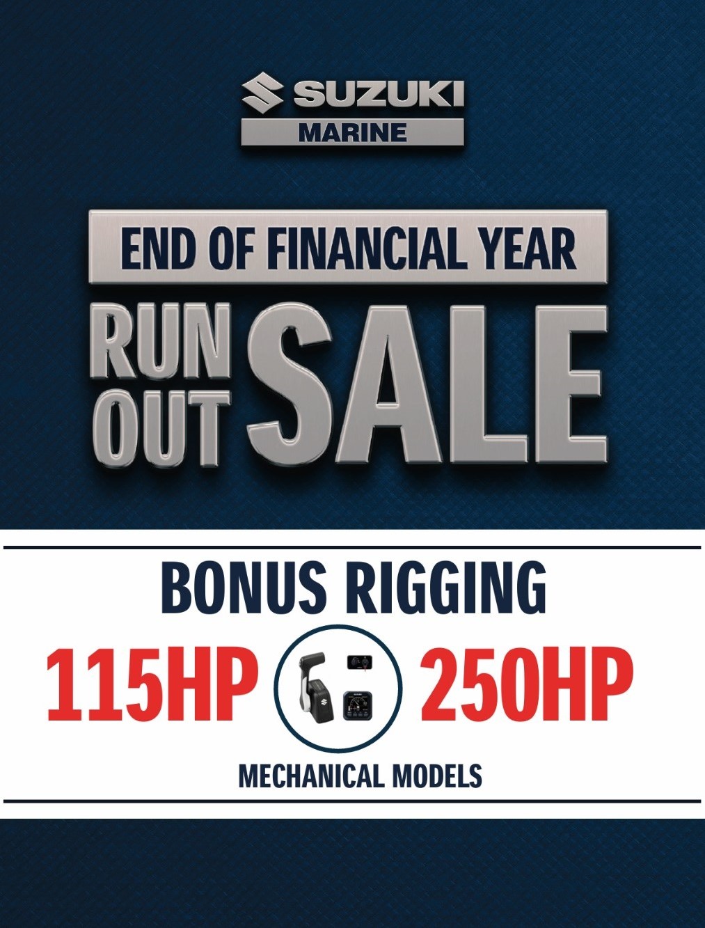 suzuki eofy run out sale banner